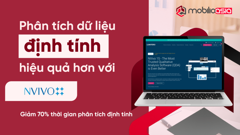 Minh họa nghiên cứu định tính và phân tích dữ liệu bằng NVivo trong khoa học xã hội.