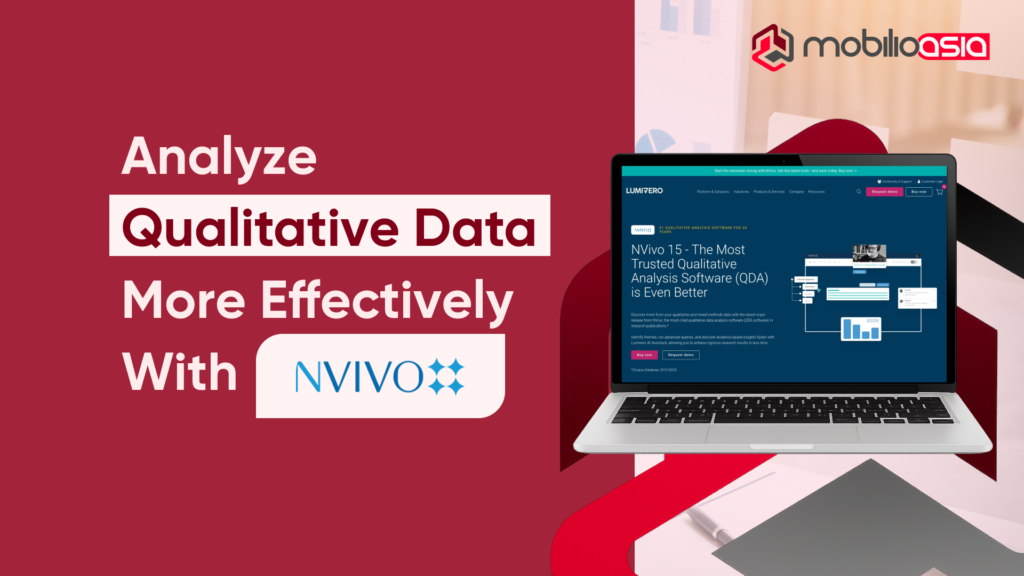 Qualitative Research thumbnail: analyze qualitative data more effectively with NVivo.