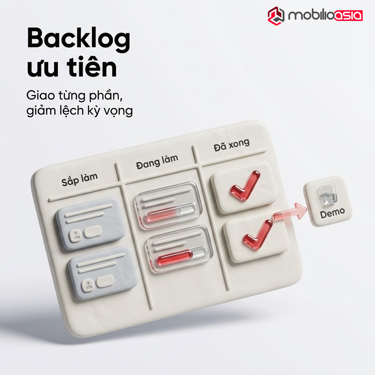 Backlog ưu tiên khi thuê ngoài phát triển website: giao từng phần, giảm lệch kỳ vọng