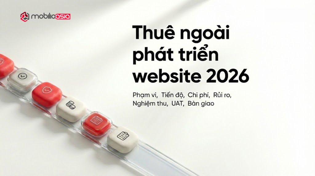 Thuê ngoài phát triển website 2026: phạm vi, tiến độ, chi phí, rủi ro, UAT và bàn giao